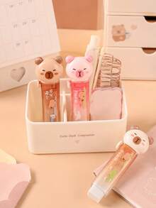 1PC Push-And-Pull Eraser, Capybara-Shaped Creative Eraser - Pencil Sketch Erasing Tool, Must-Have School Supplies - Multicolor - View 8