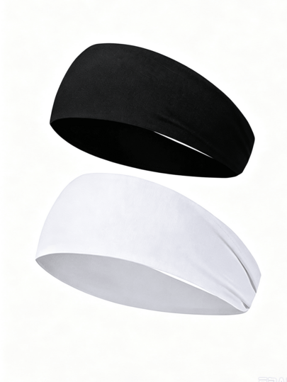 1 pieza Diadema deportiva de unicolor unisex, adecuada para ciclismo, yoga, senderismo, correr