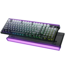 ATTACK SHARK Keyboard Gaming R98 HE 8000Hz Berkabel dengan Efek Hall, Pemicu Cepat 0,005mm, Tata Letak 98%, Jarak Aktivasi yang Dapat Diatur, Sakelar Magnetik yang Dapat Diganti Panas, Driver Web, Pencahayaan RGB, Tutup Tombol Serat Karbon - View 12