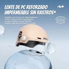 Open-Face Motorcycle And Scooter Helmet With Clear Visor, Lightweight And Comfortable Retro Design, Unisex, Available In Multiple Colors - Mauve Purple - View 4
