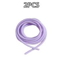 2pcs/4pcs Colorful Spiral Cable Protector, Protects Charging Cable Connector, Compatible With Most Charging Cables, Suitable For Home And Dormitory, Compatible With All Apple Models, Great Gift Item - Multicolor - View 30