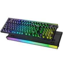 ATTACK SHARK Keyboard Gaming R98 HE 8000Hz Berkabel dengan Efek Hall, Pemicu Cepat 0,005mm, Tata Letak 98%, Jarak Aktivasi yang Dapat Diatur, Sakelar Magnetik yang Dapat Diganti Panas, Driver Web, Pencahayaan RGB, Tutup Tombol Serat Karbon - View 10