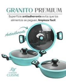 samary cuisine Ceramic Rice Cooker Set - FOODE 6-Piece Premium Non-Stick Rice Cooker Set With Glass Lids | Ceramic-Coated Rice Cooker Set | Compatible With Gas, Electric, And Induction Hobs | Healthy Cooking And Easy Cleaning | Elegant Copper Color - View 5