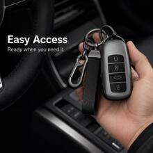 Soft TPU Car Remote Key Shell Compatible With Chery Tigo 7 8 Pro Max Omoda C5 Tigo 7 8 Plus Arrizo 5 Plus Key Fob Protector Accessory Car Accessories Women Keyring - B - View 4