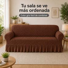 Sofa Slipcovers - Brown - View 2