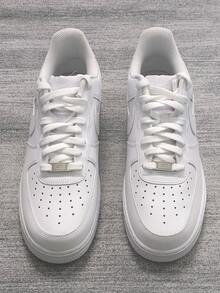 Nike Air Force 1 Black – Iconic Low-Top Sneakers For Men And Women - White - View 8