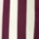 Off-white With Burgundy Stripes