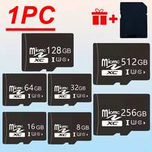 1 PC 512GB/256GB/128GB/64GB/32GB/16GB High-Speed Flash TF Card With Adapter - U3 C10 Memory For Tablet, Camera, Mobile Phone, Laptop, PC, Car Audio, Game Console - Aesthetic Memory Card Design | Durable Construction, Memory Cards For Digital Camera - Adapter Set - View 7