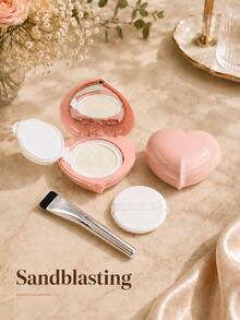 15 Grams / 0.5 Ounces Air Cushion Powder Puff Box, Portable Cosmetic Makeup Box Container, With Powder Puff, Mirror Surface And Straight Foundation Brush, Suitable For BB Cream And Foundation Liquid - View 8