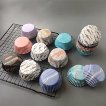 Cake Paper Cup Liners, Greaseproof Cake Paper Trays, Baking Paper Trays, Cake Liners - View 5