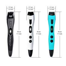 3D Printing Pen Set With 12 Colors PLA Filament Drawing Board Base Finger Protector DIY Craft Kit Christmas Birthday Gift For Kids Boys Girls - View 6