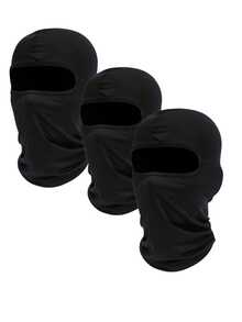 1pc/2pcs/3pcs Head Cover With Mask, Unisex Ski Face Mask, Windproof Scarf, Suitable For Motorcycle, Skiing, Cycling - Multicolor - View 8