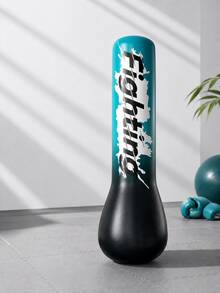 1.2M/1.5M Freestanding Inflatable Punching Bag, Durable PVC Boxing Column For Kickboxing, Fitness Training, Home Workout & Stress Relief - Multicolor - View 3
