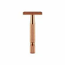 Rose Gold Double Edge Razor, 10 Blades, Unisex, Reusable, Suitable For Home And Travel - Safety Razor - View 11
