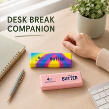 Butter Stick Slow Rebound Squeeze Toy, Soft Compressible Halloween Pattern Stress Relief Toy, Office Desk Decompression Small Toy, Birthday Holiday Party Gift - Multicolor - View 7