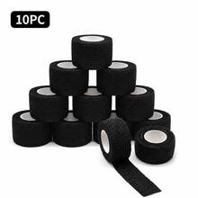 10pcs Self Adhesive Elastic Bandage Wrap, Stretch Cohesive Tape, Non-Slip Sports Wrap For Wrist, Ankle, Finger & Daily Use - Multicolor - View 2