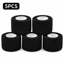 10pcs Self Adhesive Elastic Bandage Wrap, Stretch Cohesive Tape, Non-Slip Sports Wrap For Wrist, Ankle, Finger & Daily Use - Multicolor - View 1