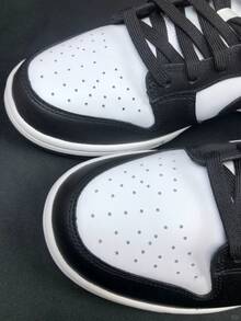 Nike Dunk Low Black White – Classic Low-Top Sneakers For Men And Women - Black - View 4