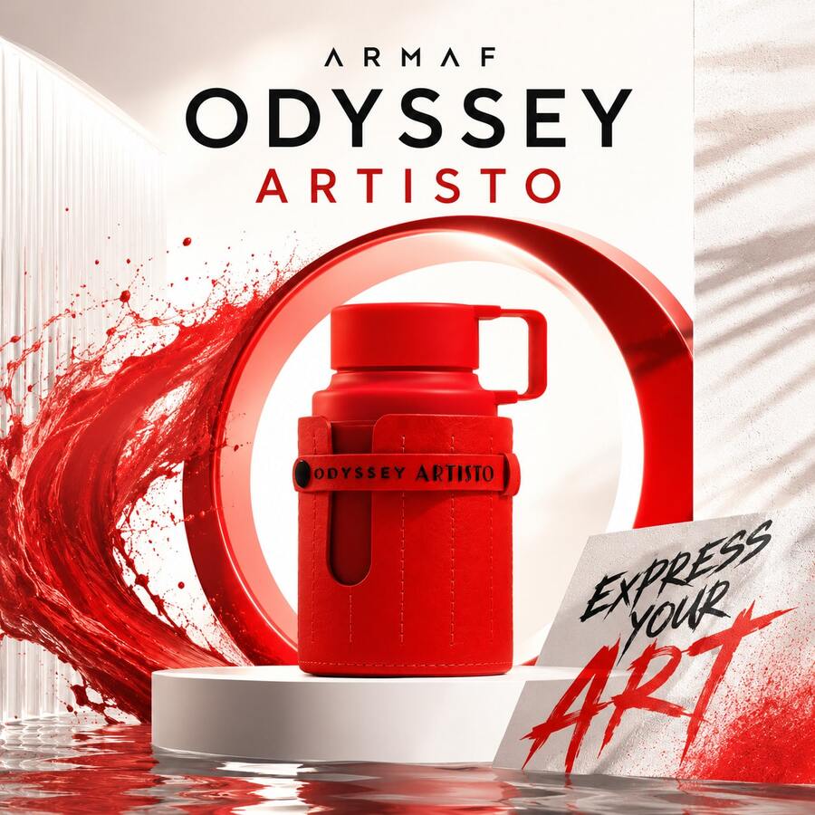 Armaf Odyssey Artisto Perfume Unisex EDP 100ml (3.4 Oz) | Tropical Gourmand Fresco | Eau de Parfum - Gourmets cálidos y dulces - Ver 1