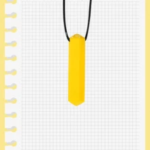 1 buah Penutup Pensil Silikon, Tutup Kunyah Pereda Stres Membantu Mencegah Menggigit Jari, Cocok untuk Autisme dan ADHD, Mainan Sensorik Kunyah Silikon, Perlengkapan Sekolah, Kembali ke Sekolah - MultiWarna - View 13