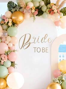 mama look 1pc,Multi-Style,Wedding Party Theme Wall Sticker,Wedding English Decoration,PVC Self-Adhesive Removable,Suitable For Restaurant,Party,Living Room,Bedroom Wall Decoration,Room Decoration,Etc. - Multiple Styles - View 17
