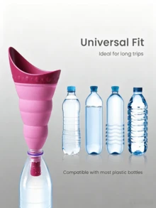 Foldable Female Urination Device - Portable Funnel For Women, Designed For Travel, Allows Women To Urinate Standing Up - Multicolor - View 8