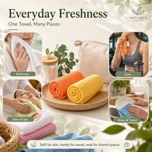 Face Towels 6/12/24/48pcs, Ultra Soft Skin-Friendly Sensitive Skin Face Cloths, 10x10/12x28 Inch Small/Large Face Towels, Reusable Washable Makeup Remover Cloths, Easy To Rinse Multi-Color Facial Cleansing Cloths - Yellow - View 8
