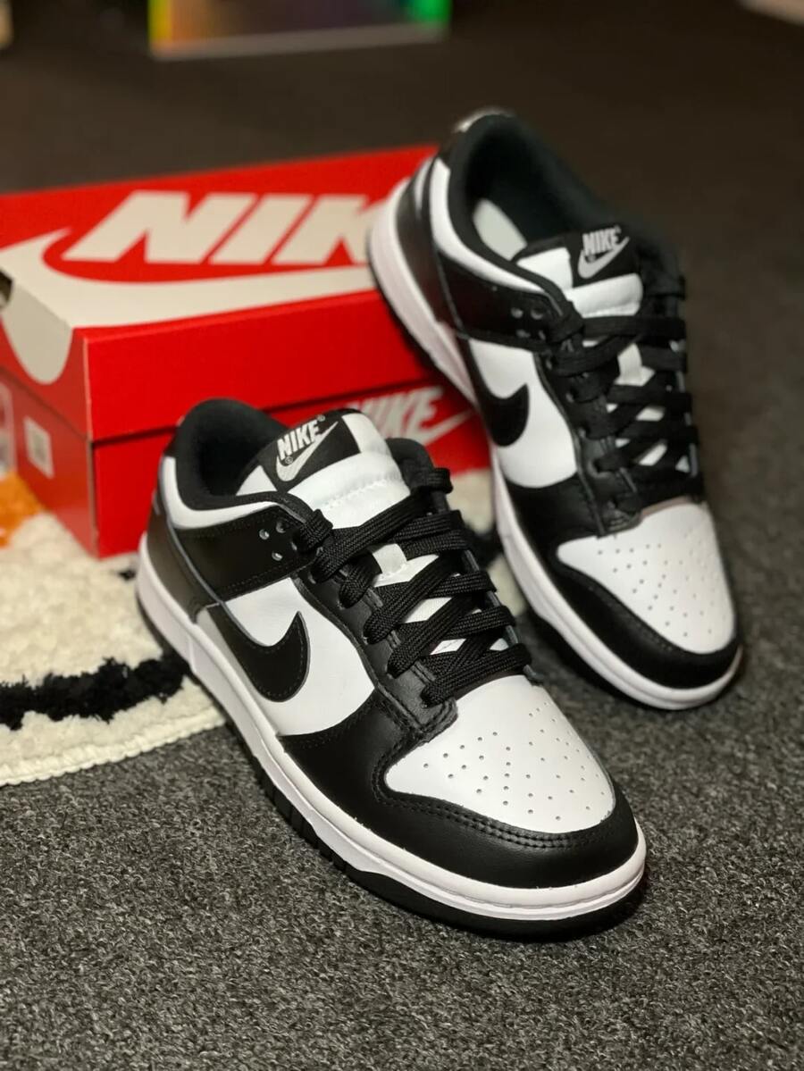 Nike Dunk Low Black White – Classic Low-Top Sneakers For Men And Women