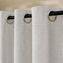 POLIGONO Curtains - Light Grey - View 5