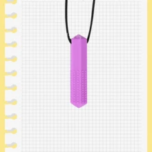 1 buah Penutup Pensil Silikon, Tutup Kunyah Pereda Stres Membantu Mencegah Menggigit Jari, Cocok untuk Autisme dan ADHD, Mainan Sensorik Kunyah Silikon, Perlengkapan Sekolah, Kembali ke Sekolah - MultiWarna - View 10
