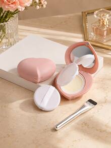 15 Grams / 0.5 Ounces Air Cushion Powder Puff Box, Portable Cosmetic Makeup Box Container, With Powder Puff, Mirror Surface And Straight Foundation Brush, Suitable For BB Cream And Foundation Liquid - View 1