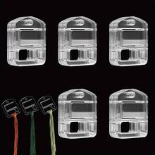 10pcs Transparent Acrylic Embroidery Thread Spool Set - Sewing Tools, Compact Embroidery Thread Storage, Convenient For Beginners, Suitable For Cross Stitch, Needlework Tools, Sewing Accessories, DIY Crafts And Crochet - One Size - View 8