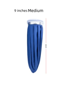 Túi chườm đá vải tái sử dụng 9 inch và 11 inch, có thể nạp lại bằng nước, phù hợp làm mát mùa hè và sử dụng hàng ngày, chất liệu chống rò rỉ, thiết kế miệng rộng dễ đổ đầy, đa năng - A - Xem 16