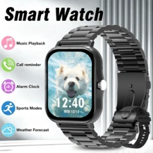 New Wireless Calling Smart Watch With Multiple Sports Functions, 1.83-Inch HD Display, Various Sport Modes, Wireless Calls, Photo/Music, Weather, Sedentary Reminders-It's The Best Choice For Gifts For Family And Friends. - View 8