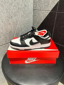 Nike Dunk Low Sneakers – Black And White Casual Shoes For Everyday Wear - Black - View 4