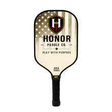 HONOR Pickleball Paddle T700 Carbon Fiber Surface USAPA Certified Enhanced Grip And Spin 16MM Polypropylene Honeycomb Core Suitable For Beginners And Advanced Players - Champagne - View 3