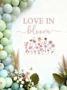 mama look 1pc,Multi-Style,Wedding Party Theme Wall Sticker,Wedding English Decoration,PVC Self-Adhesive Removable,Suitable For Restaurant,Party,Living Room,Bedroom Wall Decoration,Room Decoration,Etc. - Multiple Styles - View 5