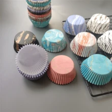 Cake Paper Cup Liners, Greaseproof Cake Paper Trays, Baking Paper Trays, Cake Liners - View 3