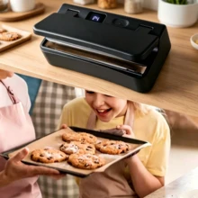 1 Snack Bag Sealing Machine, A Portable Sealing Tool, A Manual Press-Type Plastic Sealing Device, Suitable For Potato Chip Bags, Biscuit Bags And Snack Bags. An Ideal Choice For Home And Travel Use. - Multicolor - View 5