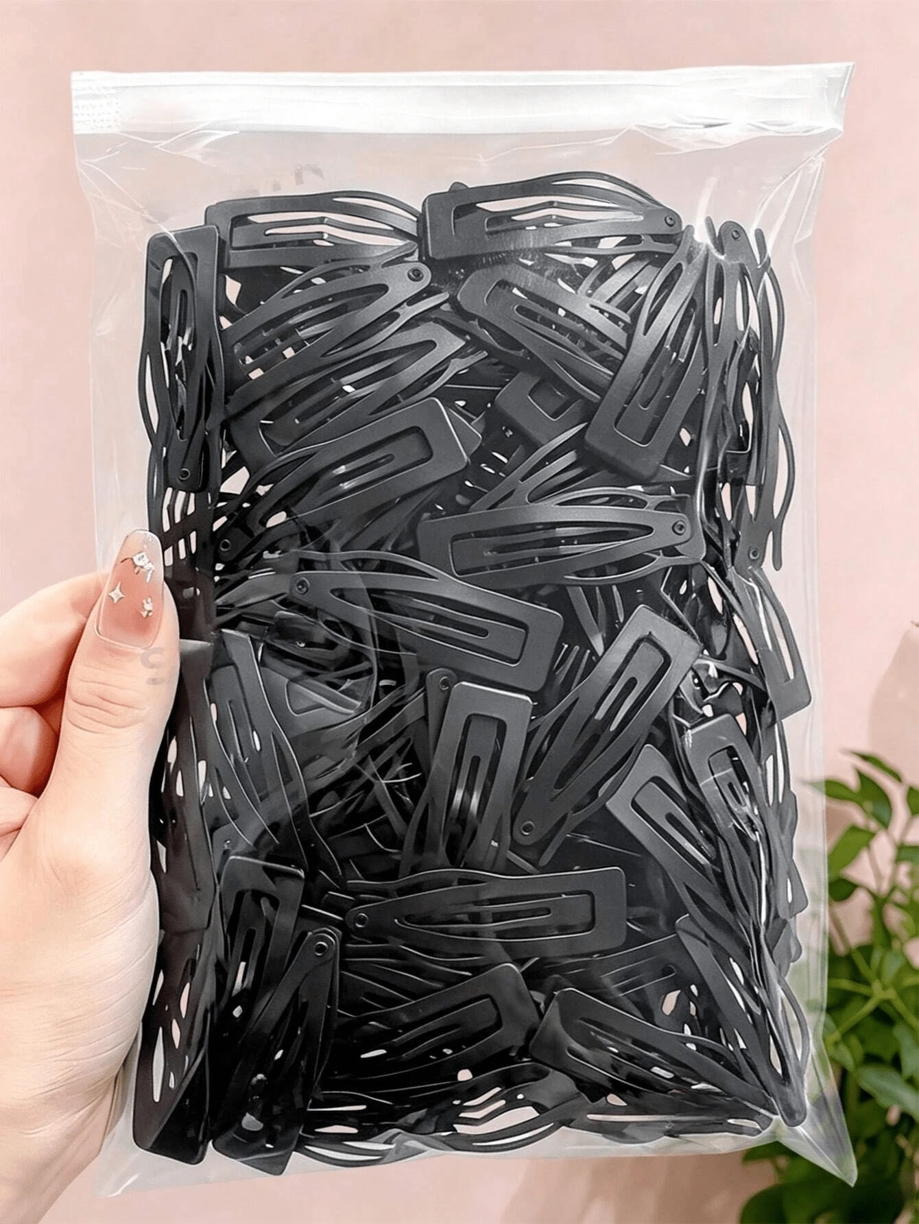 5/10/20pcs/Set Minimalist Pure Black Hair Combs, Hair Clips, Hair Styling Tool, Basic Practical Hair Accessories - Suitable For Girls And Women, Applicable For Daily Outings, Vacations, Parties, Dates, Graduation Season Hair Styling - Multicolor - View 1