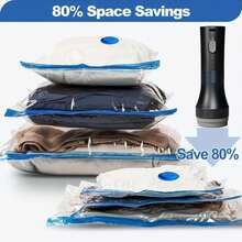 Two-In-One Vacuum Machine With Vacuum & Inflation Functions. Portable Design, Ideal For Pool Floats, Air Beds, Mattresses, Swim Rings, Inflatable Mats & Toys.Also For Vacuum Storage Bags And Clothes Organization. Ideal For Home And Outdoor Camping. - Multicolor - View 2