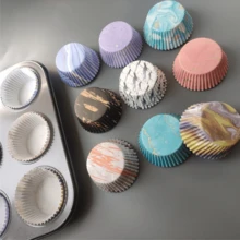 Cake Paper Cup Liners, Greaseproof Cake Paper Trays, Baking Paper Trays, Cake Liners - View 6