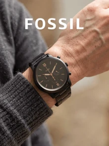 Fossil 石英男士腕錶，優雅商務休閒日常款，多款型號可選 - 手錶 - 查看 17