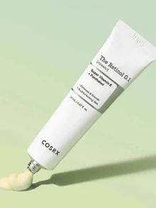 COSRX The Retinol 0.1 Cream 20ml con 0.1% Retinol Puro, Pantenol y Adenosina – Crema de Noche Anti-Arrugas - Retinol - Ver 2