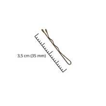 Mini Grampo Loiro Dourado Metal Penteado Rafael Gasparaim RG - Dourado - Visão 5