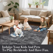 Area Rugs & Sets - Dark Gray - View 2