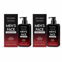 East Moon® Men's Oil Control Scrub – 100mL/3.38 Fl Oz Exfoliating Face Scrub Deep Cleansing, Refreshing Hydration & Shine Control, Travel-Friendly Grooming Graduation & Wedding Season - Oil-control Scrub - View 14