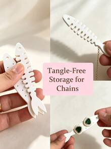 Vintage Sardine Mini Jewelry Storage Box With Fish Bone Divider, Mini Earring Box,Snap Closure Sealed Portable Jewelry Box,Rectangular Flip Top Metal Tin,Compartment Storage For Earrings, Rings,Necklaces, Suitable For Commuting,Short Trips, Dorm Desk - Multicolor - View 10