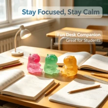 1/2/3/4Pcs Sensory Fidget Stress Relief Glitter Capybara Squeeze 5 Colors, Squish Toy, Stress Ball, Cute Axolotl Stretchy Capybara Squeeze, Birthday Party Gift(Color And Style Are Random) - Multicolor - View 3