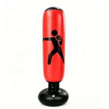 Adult Thickened Inflatable Boxing Punching Bag Tumbler Sandbag, Home Stress Relief Fitness Training Punching Bag With Air Pump - Multicolor - View 16